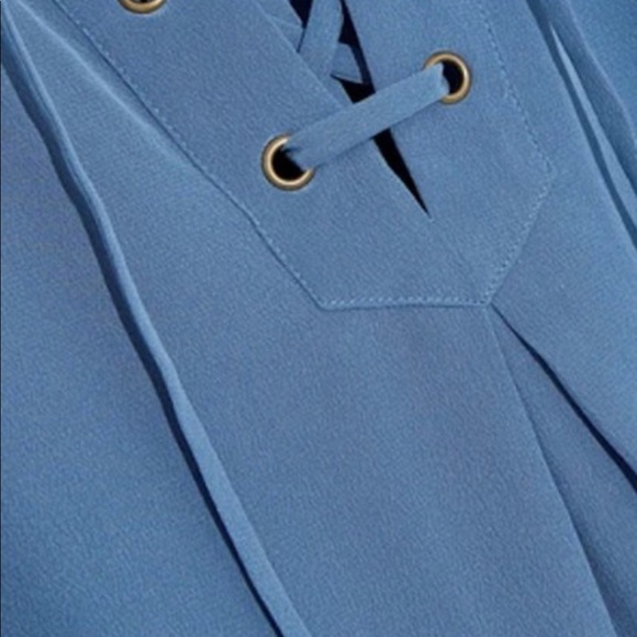 NWT🎉HP💥 JOIE Lace-up Silk Tank, XS - Picture 3 of 6